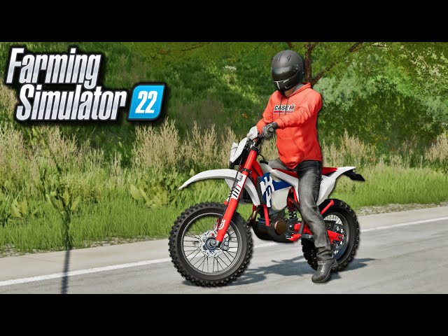 New Mods - Husqvarna Dirt Bike, Kansas 16x, & Tractor Updates! (15 Mods) | Farm Sim 22