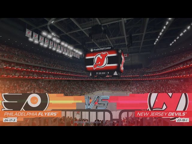 NHL 21 Gameplay - New Jersey Devils vs Philadelphia Flyers