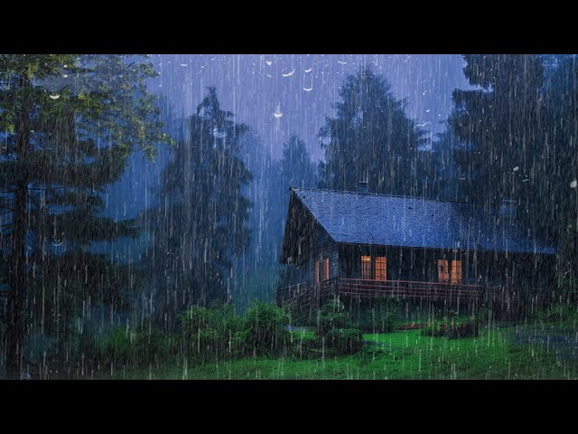 Perfect Rain Sounds For Sleeping And Relaxing - Rain And Thunder Sounds For Deep Sleep, Relax, Study