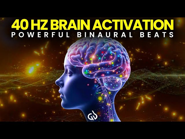 40 Hz Binaural Beats: Gamma Waves for Brain Activation & Sharpening