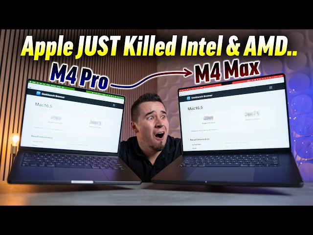 M4 Pro & M4 Max Benchmarks LEAKED & Records Broken!