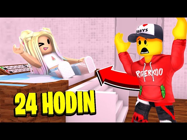 Vkradl jsem se do CIZÍHO DOMU v Robloxu...na 24 hodin!