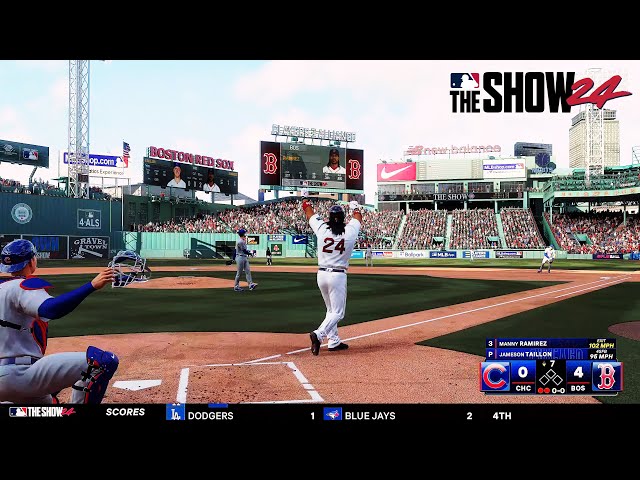 Manny Ramirez Back in Fenway Park! - MLB The Show 24 (PS5) 4K HDR