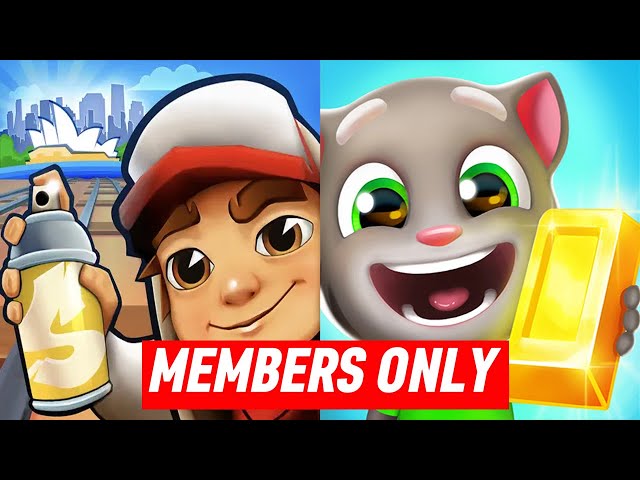 [MEMBERS ONLY] Subway Surfers Sydney 2024 VS Talking Tom Gold Run