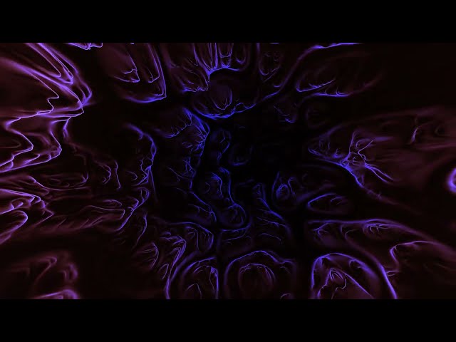 Creepy Fractal Tunnel Organic Abstract 4K Long Screensaver || Wallpaper || Background Video