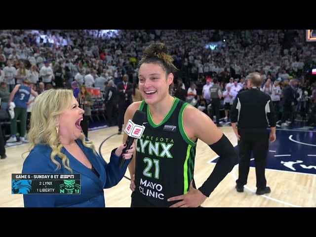 Kayla McBride reacts to Minnesota Lynx forcing Game 5 in the WNBA Finals | WNBA on ESPN