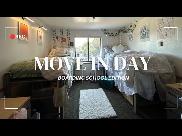 MOVING INTO BOARDING SCHOOL?!?!?!