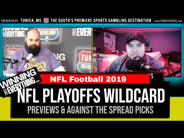 WCE: 2020 NFL Playoffs Wildcard Previews & Spread Picks