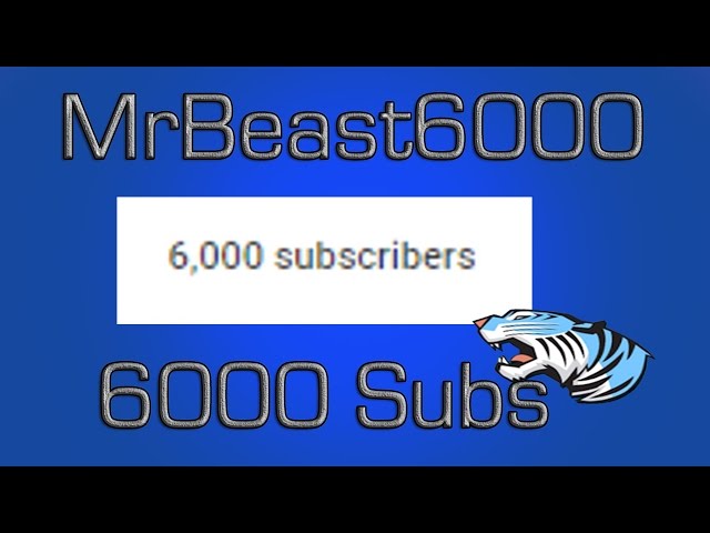 MrBeast6000Subs