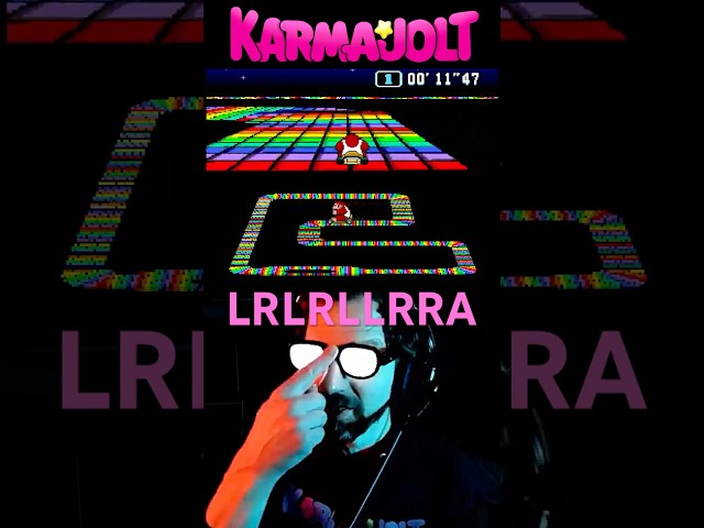 LRLRLLRRA - The OTHER code you remember! (Super Mario Kart SNES)