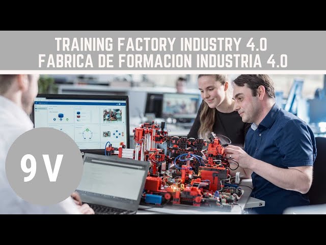 Training Factory 4.0 9V I Smart Factory by fischertechnik I Digital Factory I Industry 4.0