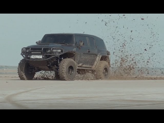 Самая крутая реклама детской обуви Weestep, с участием Toyota FJ Cruiser, Чернокрузер!