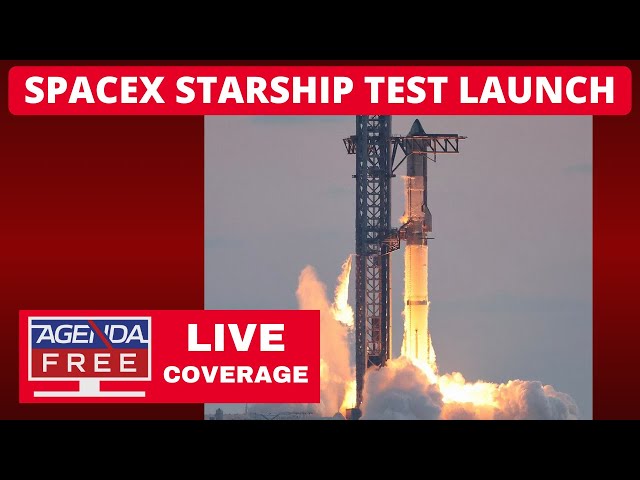 SpaceX Starship Test Launch - LIVE Breaking News Coverage