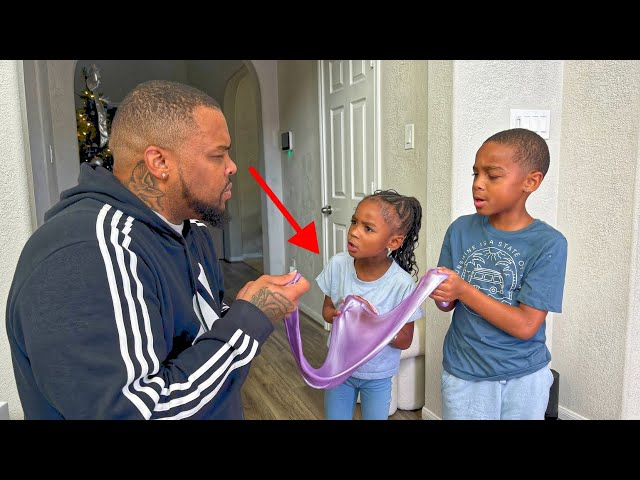 STRICT DAD TAKES SIBLING SLIME. What HAPPEN IS SHOCKING.