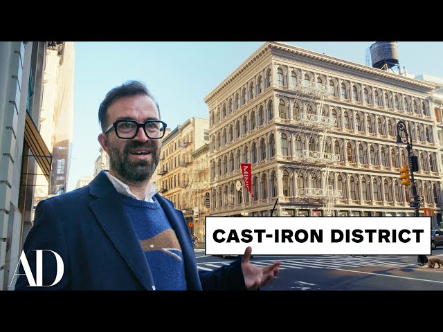 How SoHo NYC Became The Cast Iron District | Walking Tour | Architectural Digest