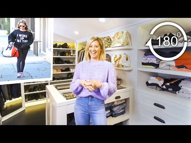 Ashley Tisdale Gives a Tour of Her Closet in 180° | Glamour