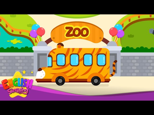 Kids vocabulary - Zoo - Learn English for kids - English educational video