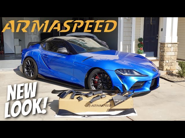 MK5 Toyota Supra Gets NEW Armaspeed Carbon Fiber Body Kit!!