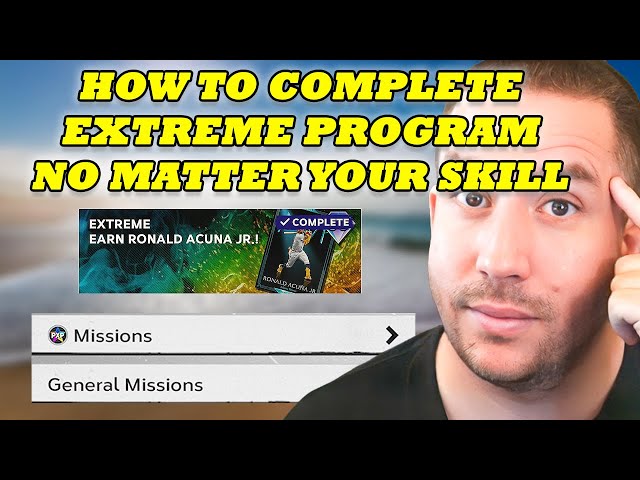 HOW TO COMPLETE EXTREME PROGRAM NO MATTER YOUR SKILL MLB THE SHOW 24