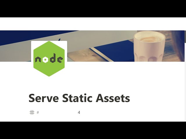 04 - Serve Static Assets - Basic Node and Express - freeCodeCamp Tutorial