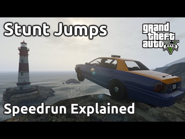 How the GTAV Stunt Jumps Speedrun does 50 Jumps in just 22 Minutes