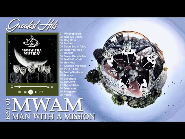 MAN WITH A MISSION スーパーフライ||MAN WITH A MISSION 人気曲 - ヒットメドレー||MAN WITH A MISSION Greatest Hits 2022