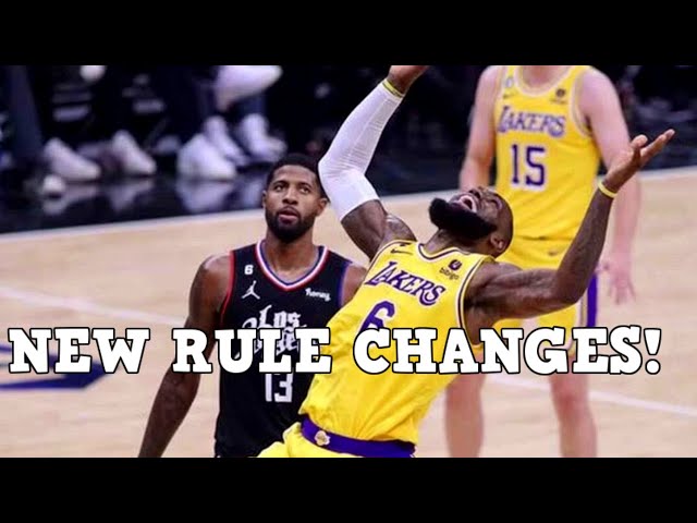 New NBA Rules for the 2023-24 Season...