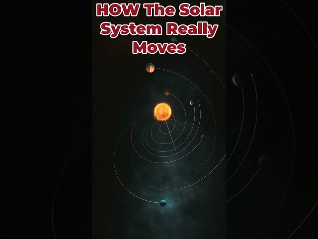 How the Solar System Really Moves #space #shorts #viral