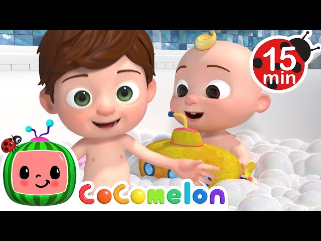 🛁Bath Time Song🚿 | 15 MIN LOOP | CoComelon | Nursery Rhymes