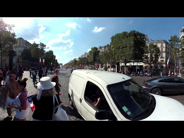 2018 Final Football World Cup in Paris 360°