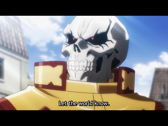 OverLord Season 4 Episode 1 (Review) Time To Change The World.