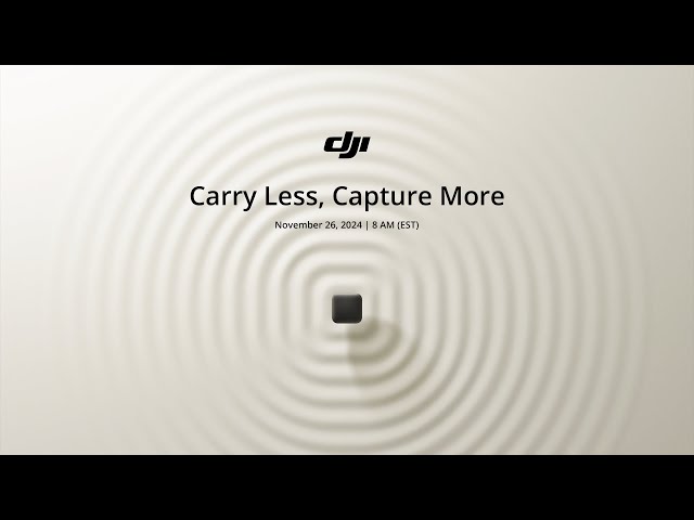 Carry Less, Capture More | November 26, 2024 | 8 AM (EST)