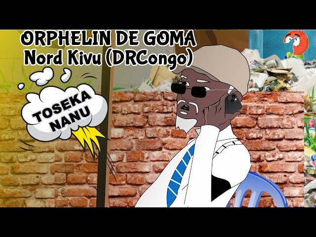 ORPHELIN DE GOMA  / DESSIN ANIME CONGOLAIS