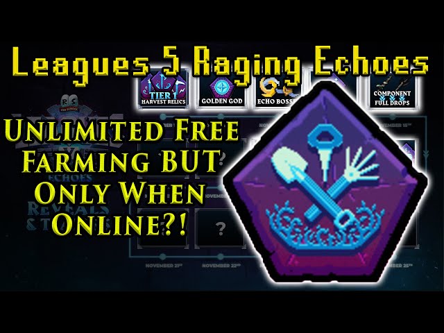 NEW Farming Relic Could Be MASSIVE For Leagues 5 Skilling in Oldschool Runescape