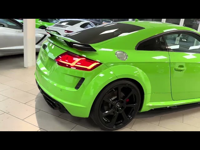 audi TT RS vert