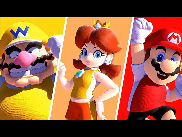 Mario & Sonic At The Olympic Games Tokyo 2020 Football - Mario, Peach, Daisy, Rosalina