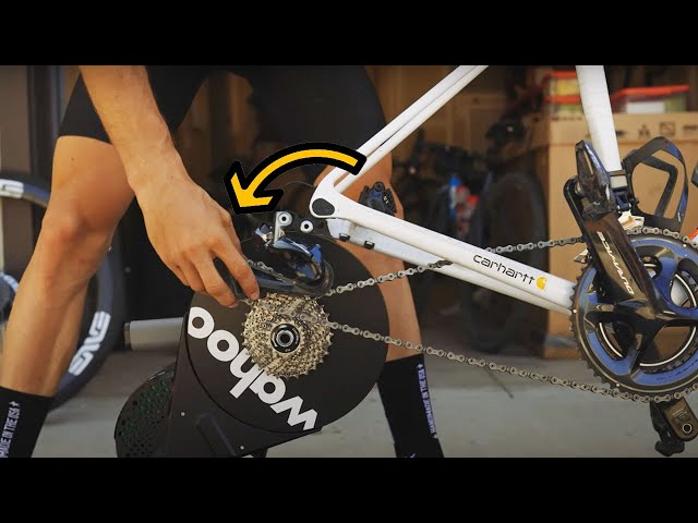 How To Take Your Bike On And Off A Trainer | Outside Watch