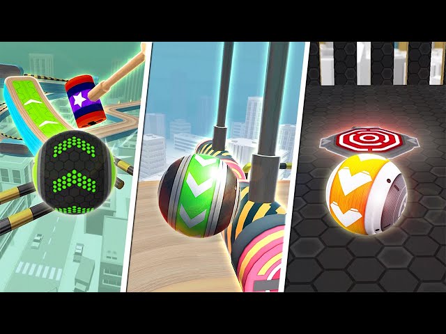 Going Balls VS Sky Rolling Ball VS GYRO BALLS/GyroSphere Trials All Levels Gameplay/Walkthrough #6