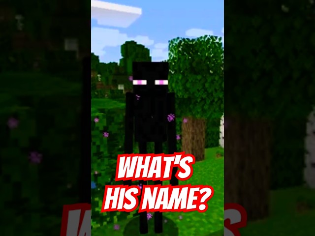 A Group of ENDERMEN is Called WHAT? #Gaming #Minecraft