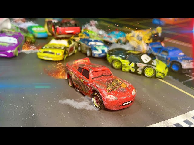 Custom Damaged Piston Cup Racers Collection  & Tutorial