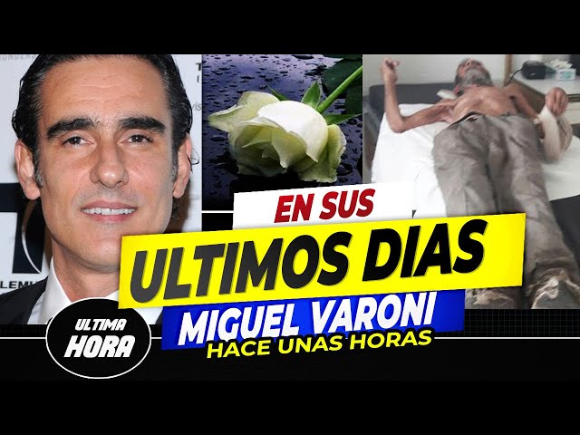 🖤😭 Médicos Revelan 𝗠𝗔𝗟𝗔𝗦 𝗡𝗢𝗧𝗜𝗖𝗜𝗔𝗦 del Actor Miguel Varoni 🎚️🖤