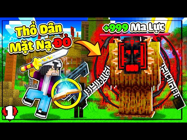 MINECRAFT MA VƯƠNG LUYỆN RỒNG * TẬP 1 | LỘC BẮT ĐẦU HÀNH TRÌNH HỌC MA PHÁP VÀ ĐỐI MẶT VỚI THỔ DÂN😑😱