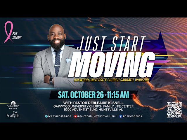 Just Start Moving | Pastor Debleaire Snell