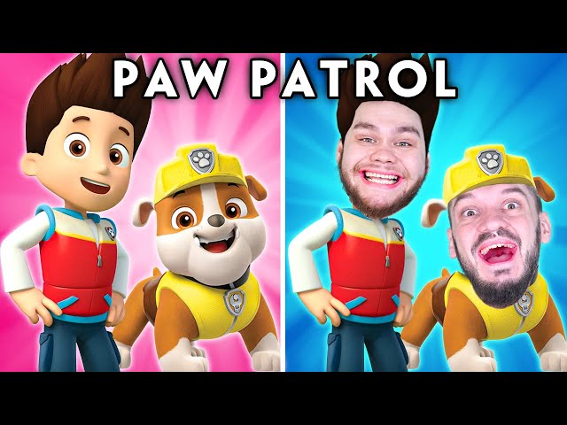 TOP 10 FUNNIEST MOMENTS OF PAW PATROL - PAW PATROL WITH ZERO BUDGET!