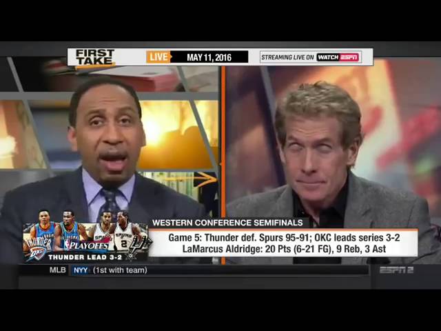 ESPN First Take   Game 5  OKC Thunder Defeat SA Spurs