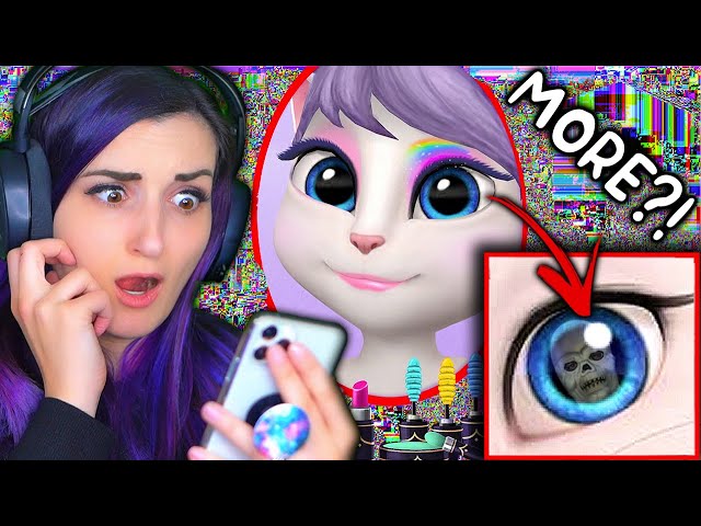 Testing ANOTHER Creepy Talking Angela App Theory *DO NOT DOWNLOAD*