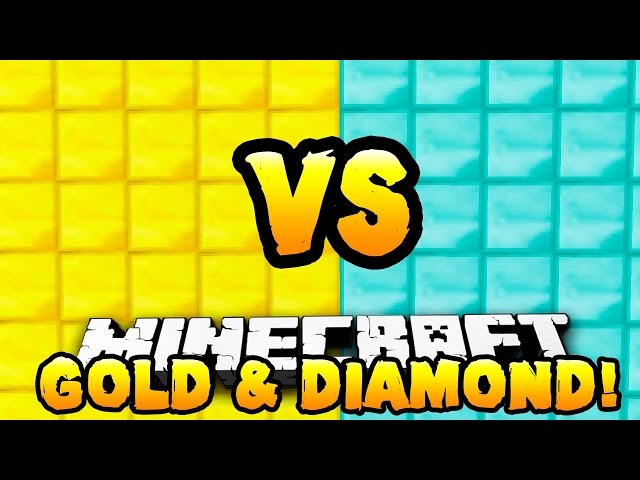 Diamond vs Gold Parkour