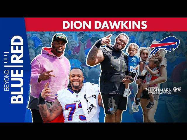 Behind-The-Scenes Look At Dion Dawkins' Life! | Buffalo Bills Beyond Blue & Red