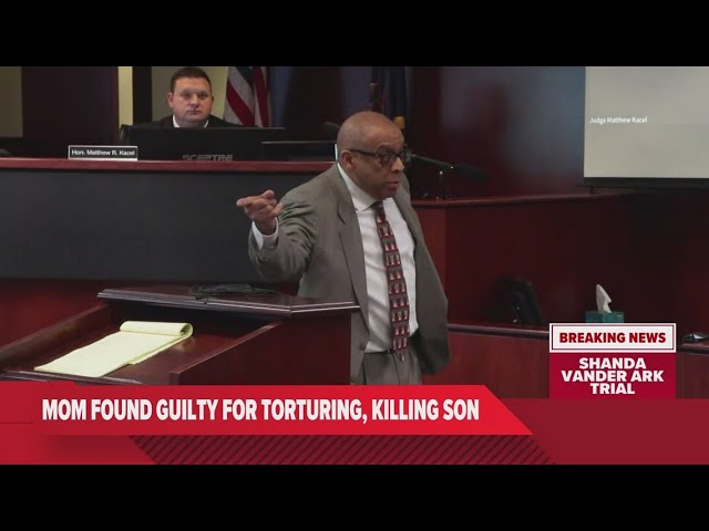 GUILTY | Jury convicts Shanda Vander Ark of torturing, killing son