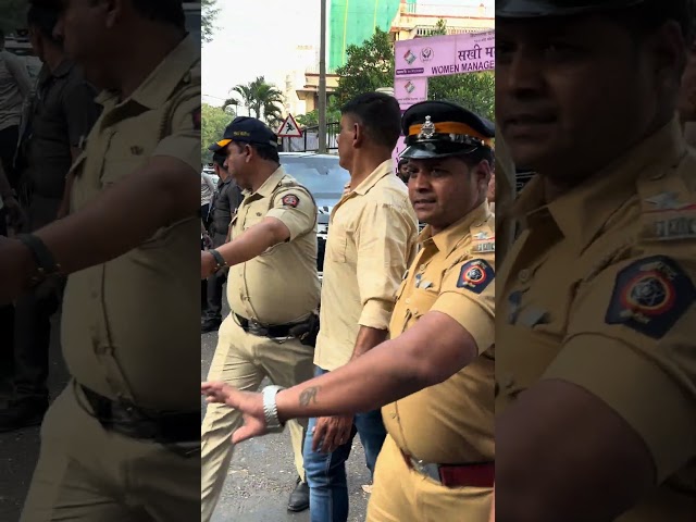 #SalmanKhan heading to his car after casting his vote 🖤👆🏼